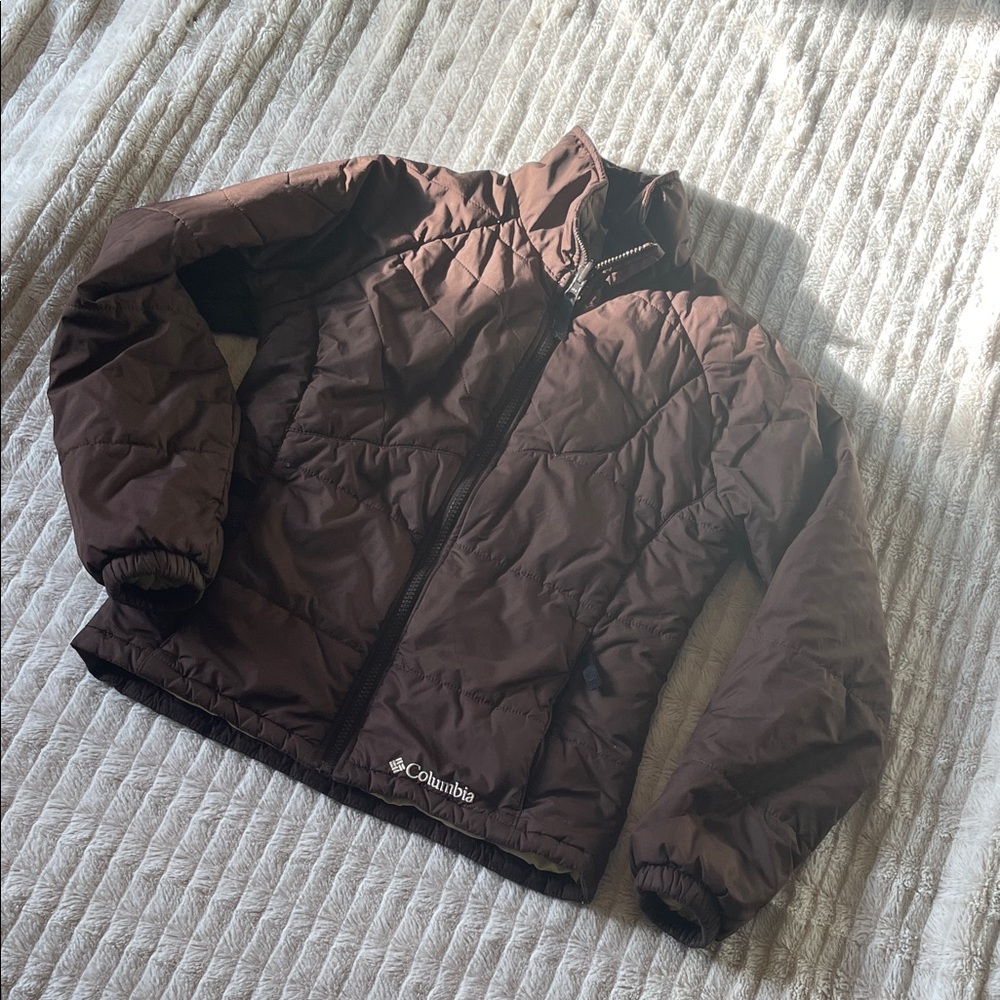 Columbia Kids Brown Puffer Jacket